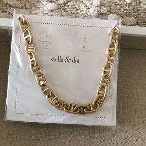 Stella&Dot 2 in 1 versatile gold chain